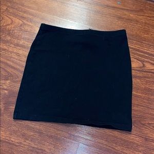 Black Tight skirt